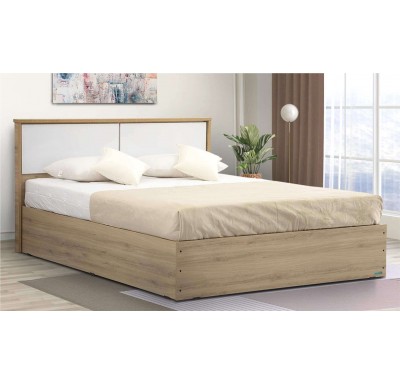 Ricky Hydraulic Queen Bed By Damro  - 78"x60" ( 6.5' x 5' )